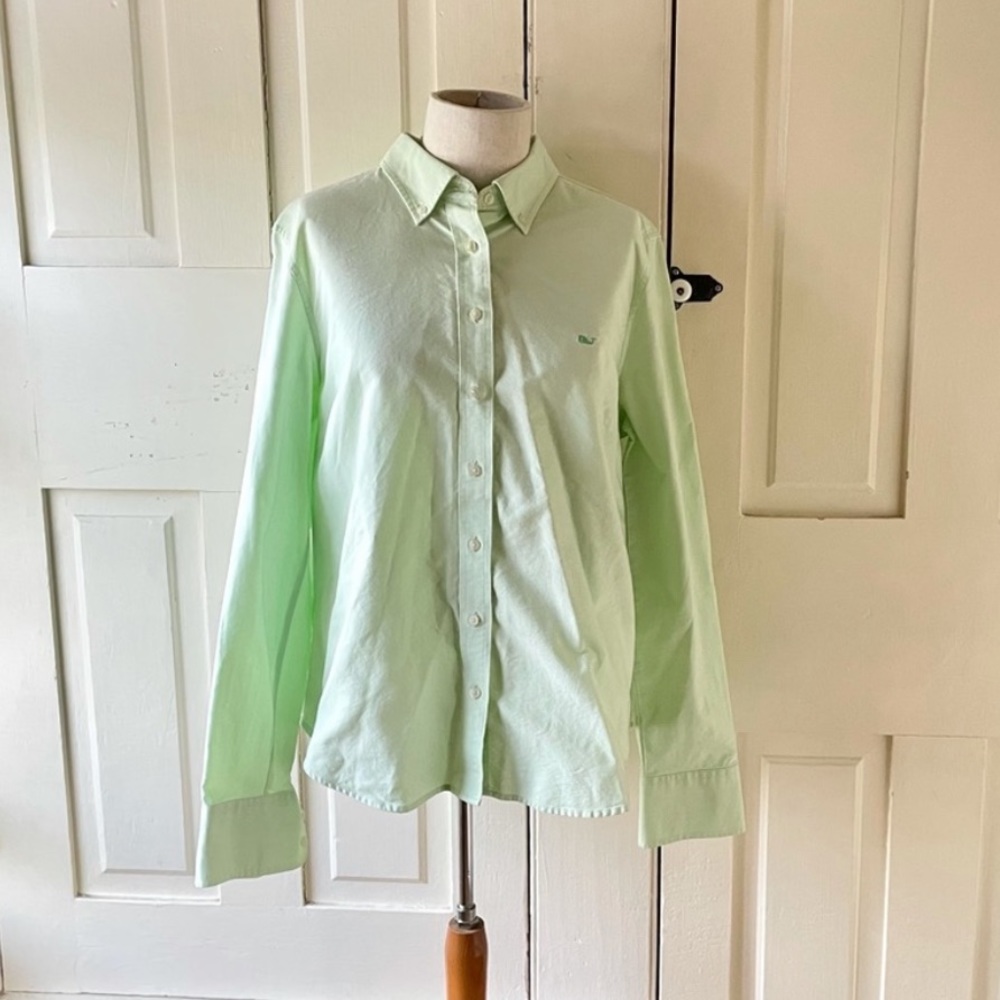 Vineyard Vines Mint Green Button Down Shirt